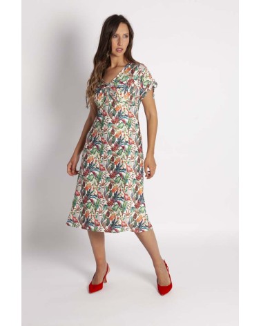 121296 VESTIDO MANGA CORTA BOGUAR